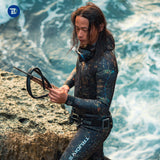 High-quality spearfishing gear for men, including wetsuits and fins