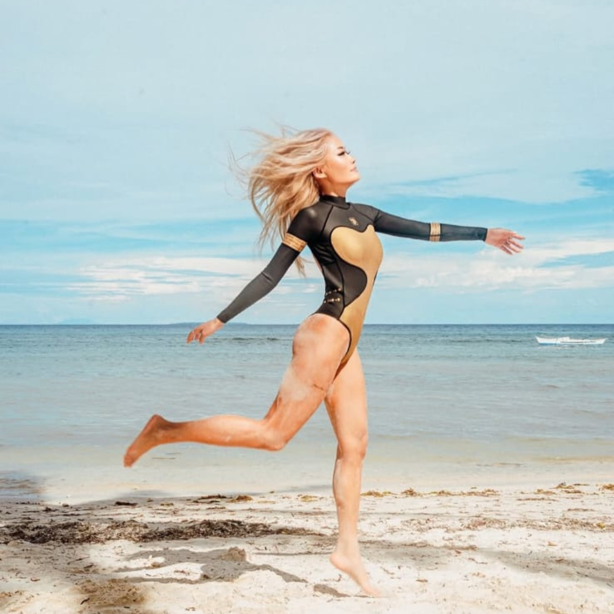 Cleopatra Backless Bikini Wetsuit