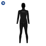 6 Women's Super Elastic Reversible Wetsuit - Black Black