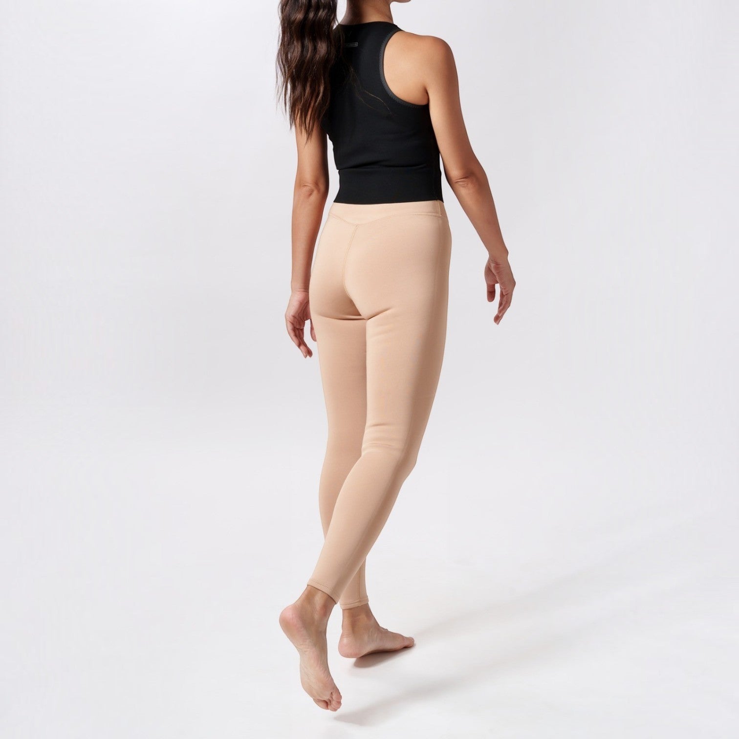 Goddess Skin-Tone Diving Leggings Natural Skin Tone