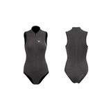 Bling Series Sleeveless Front-Zipper Bikini Wetsuit