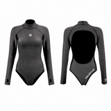 Bling Series Longsleeve Backless Bikini Wetsuit
