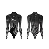 Monochrome Starry Whale Shark Bikini Wetsuit