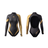 Black Gold Abyss Series Bikini Wetsuit