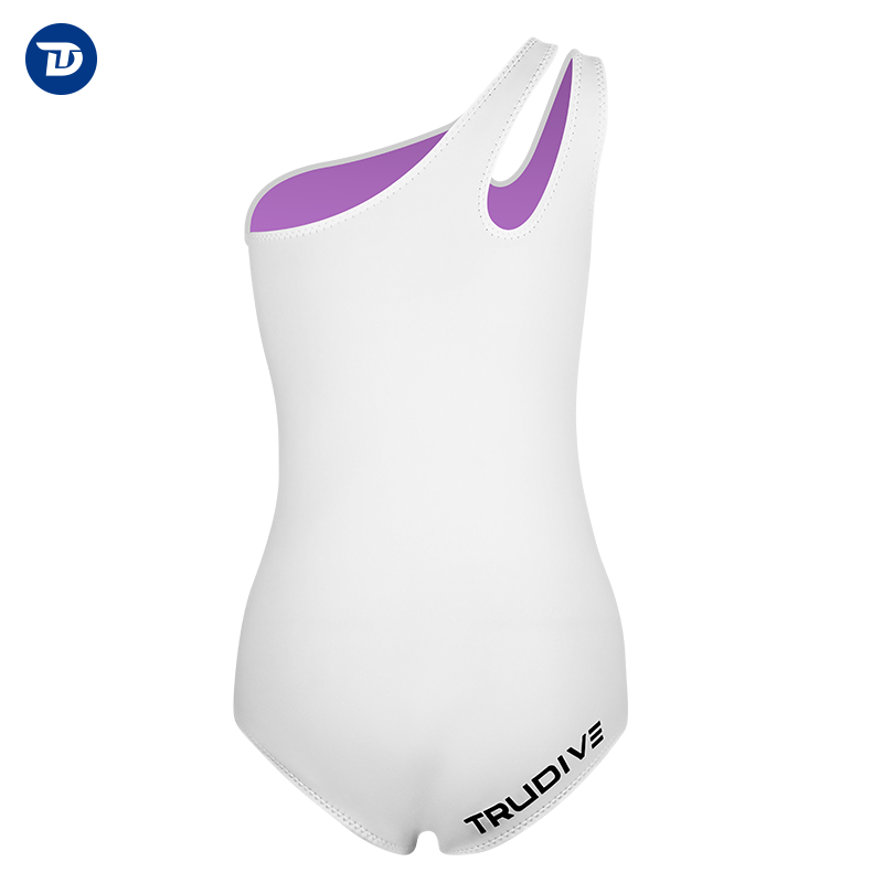  Trudive-Bikini Diagonal Shoulder Wetsuit