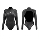  Trudive-Black Bling Series Longsleeve Bikini Wetsuit