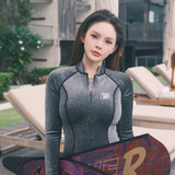  Trudive-Black Bling Series Longsleeve Bikini Wetsuit