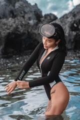  Trudive-Killer Whale Series Backless Wetsuit