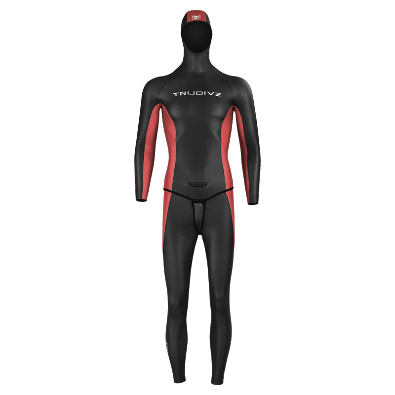  Trudive-Men's Glide Skin Streamline Wetsuit Two-Tone