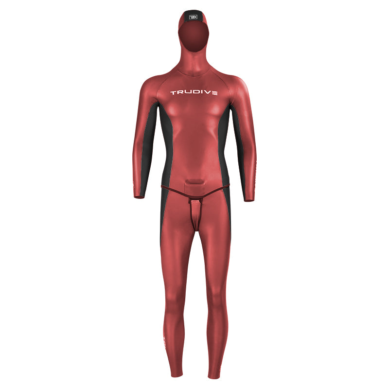 Trudive-Men's Glide Skin Streamline Wetsuit Two-Tone