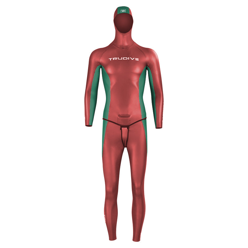  Trudive-Men's Glide Skin Streamline Wetsuit Two-Tone