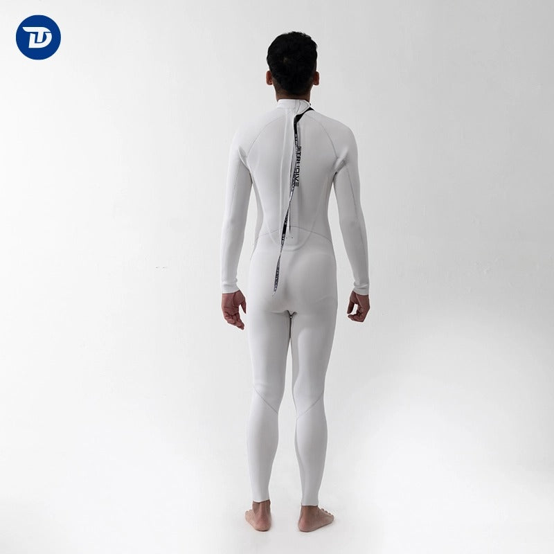  Trudive-Men's Longsleeve Jumpsuit Super Elastic Wetsuit 2mm