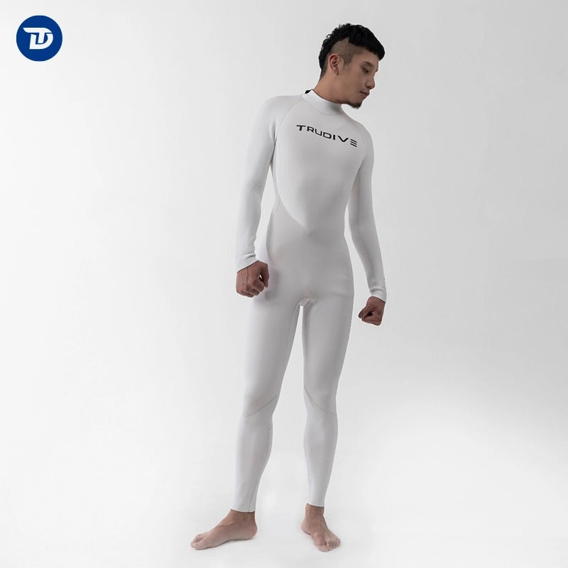  Trudive-Men's Longsleeve Jumpsuit Super Elastic Wetsuit 2mm