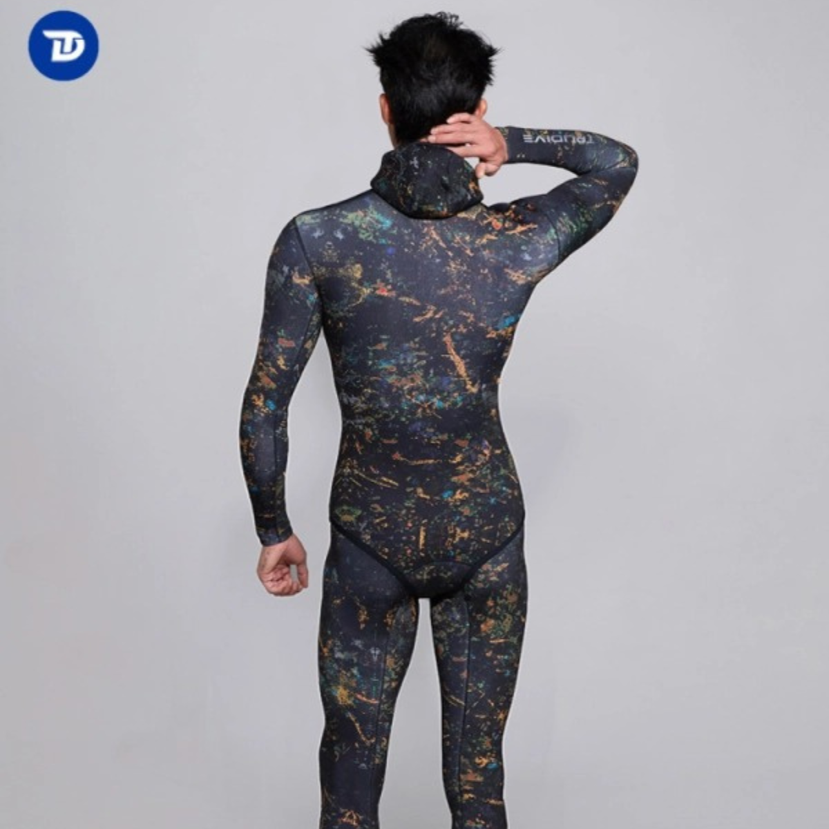  Trudive-Men's Rhythm of the Sea Series Wetsuit 3mm