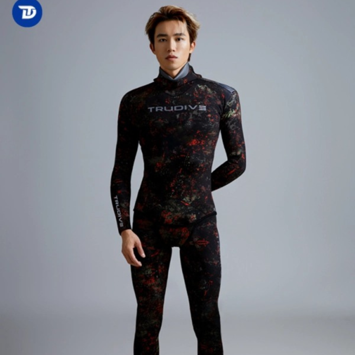  Trudive-Men's Rhythm of the Sea Series Wetsuit 3mm