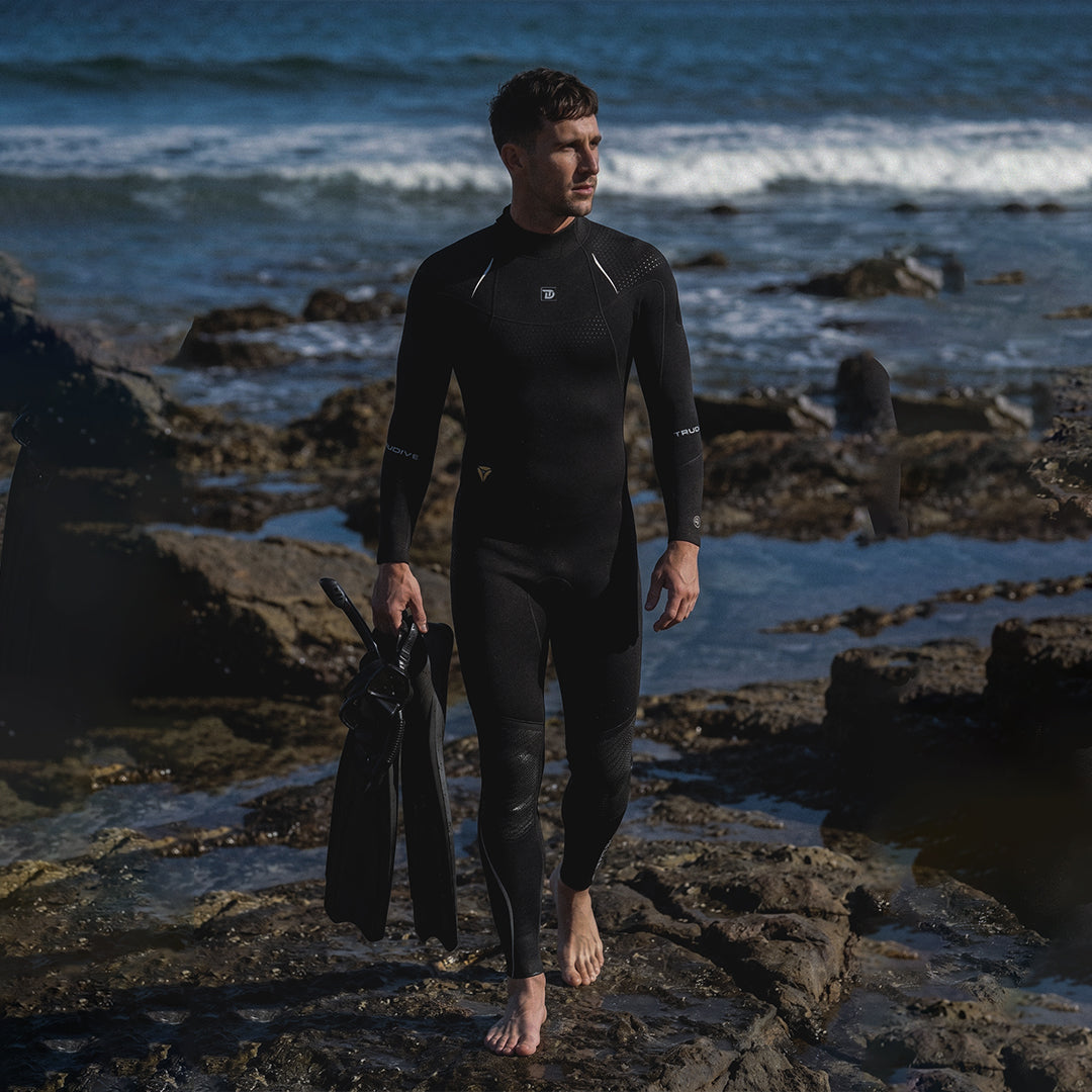  Trudive-Men's Scuba Diving High-end Jumpsuit