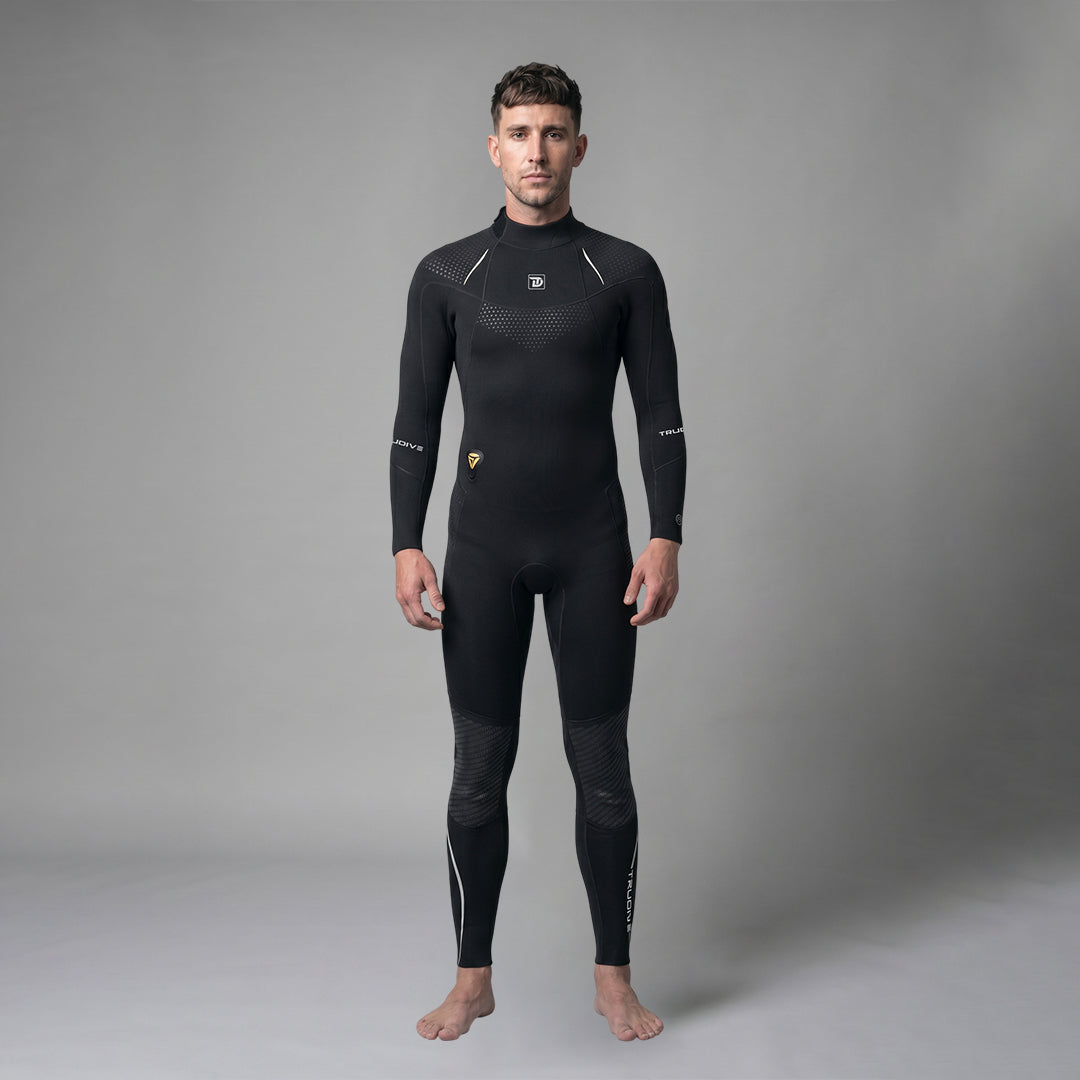  Trudive-Men's Scuba Diving High-end Jumpsuit