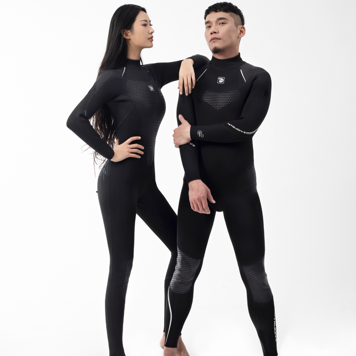  Trudive-Men's Scuba Diving High-end Jumpsuit