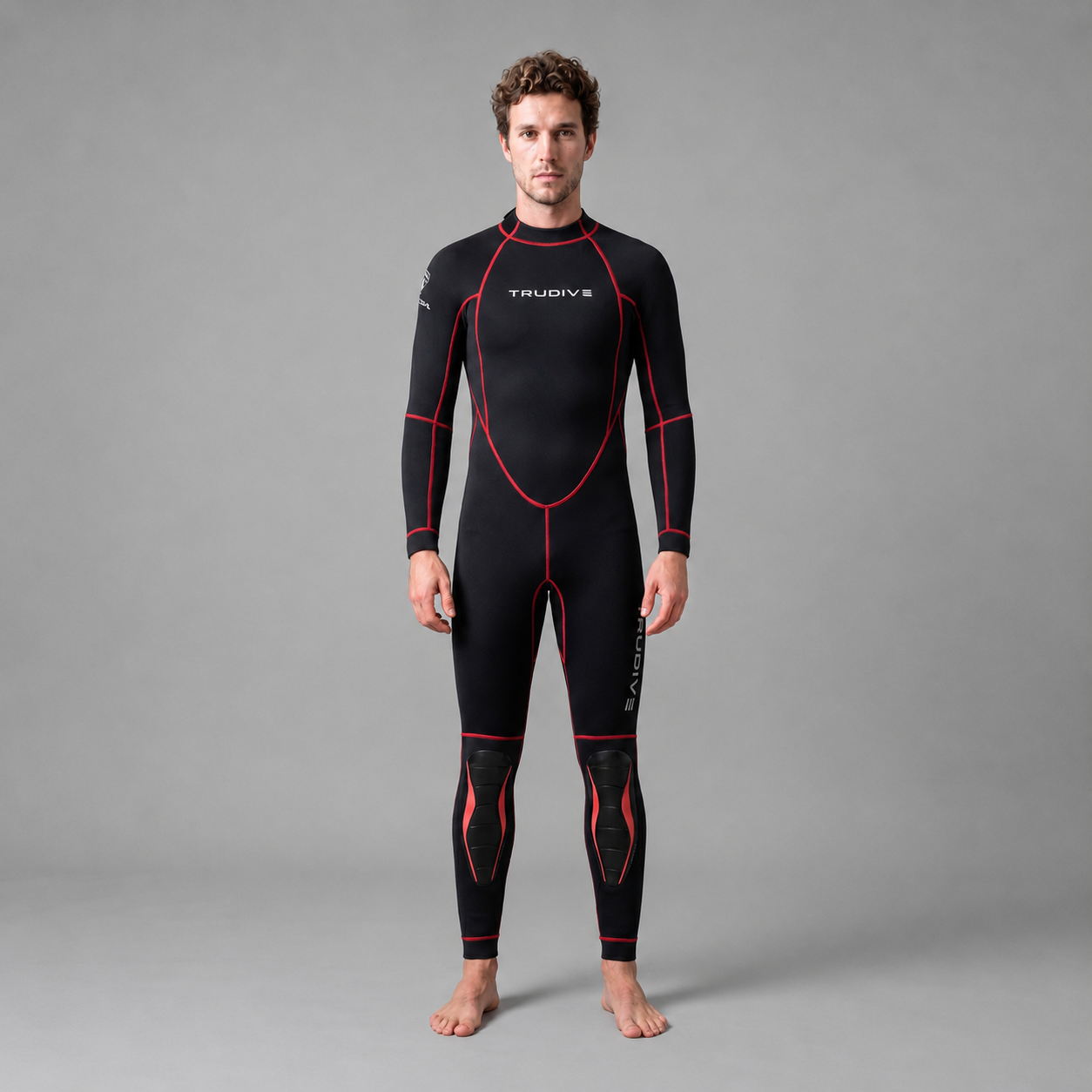  Trudive-Men's Scuba Diving Standard Training Jumpsuit