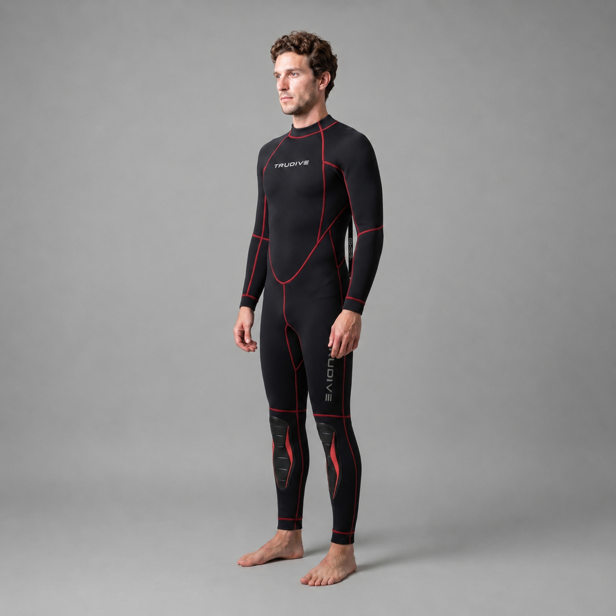  Trudive-Men's Scuba Diving Standard Training Jumpsuit