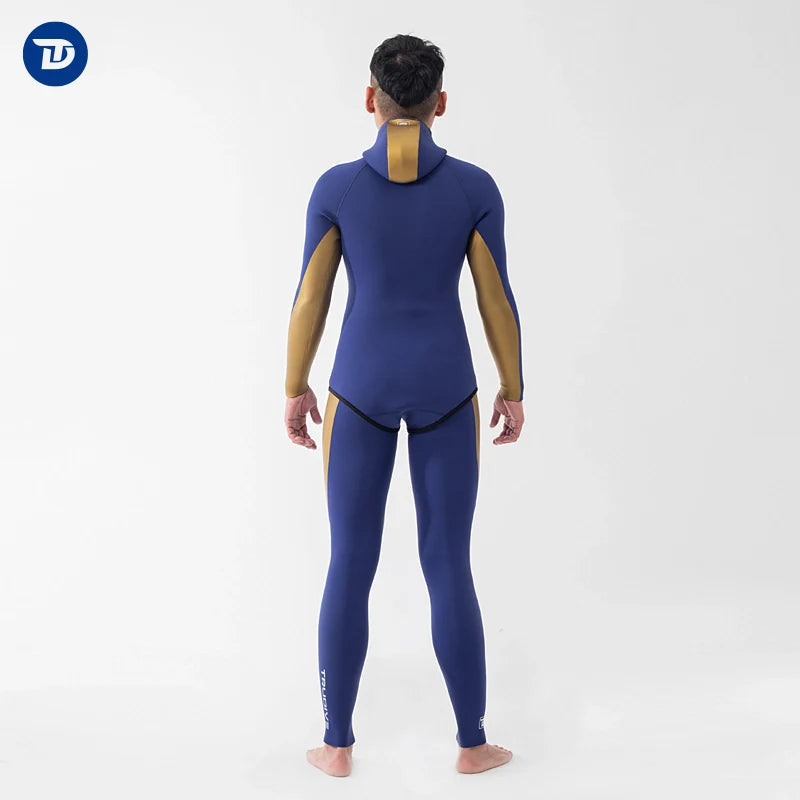  Trudive-Men's Super Elastic Streamline Wetsuit 3mm