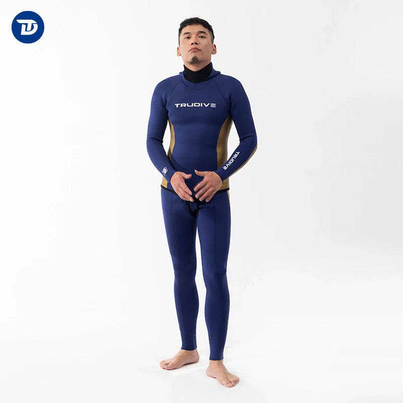  Trudive-Men's Super Elastic Streamline Wetsuit 3mm
