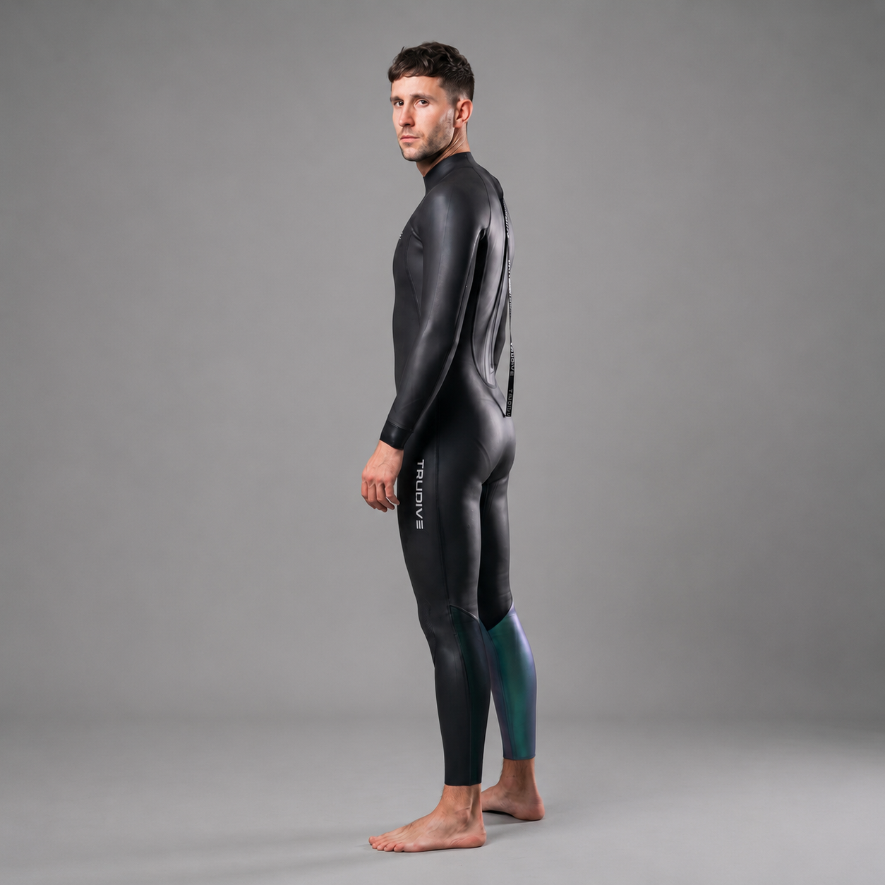  Trudive-Nebula Men's One-Piece Wetsuit