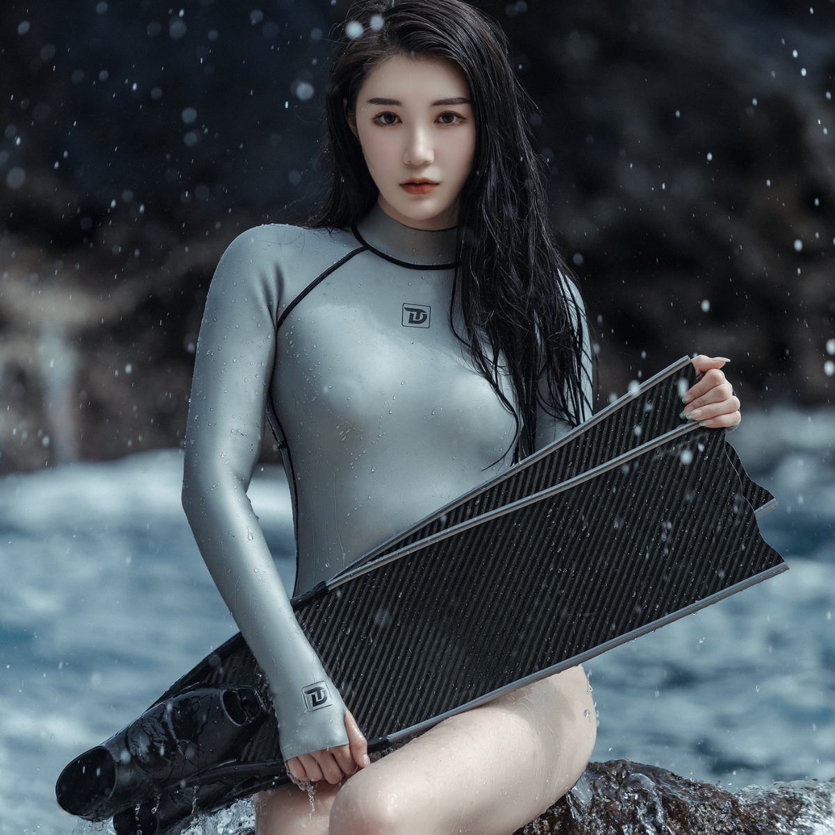  Trudive-Open Back Glide Skin Wetsuit Cut Bikini