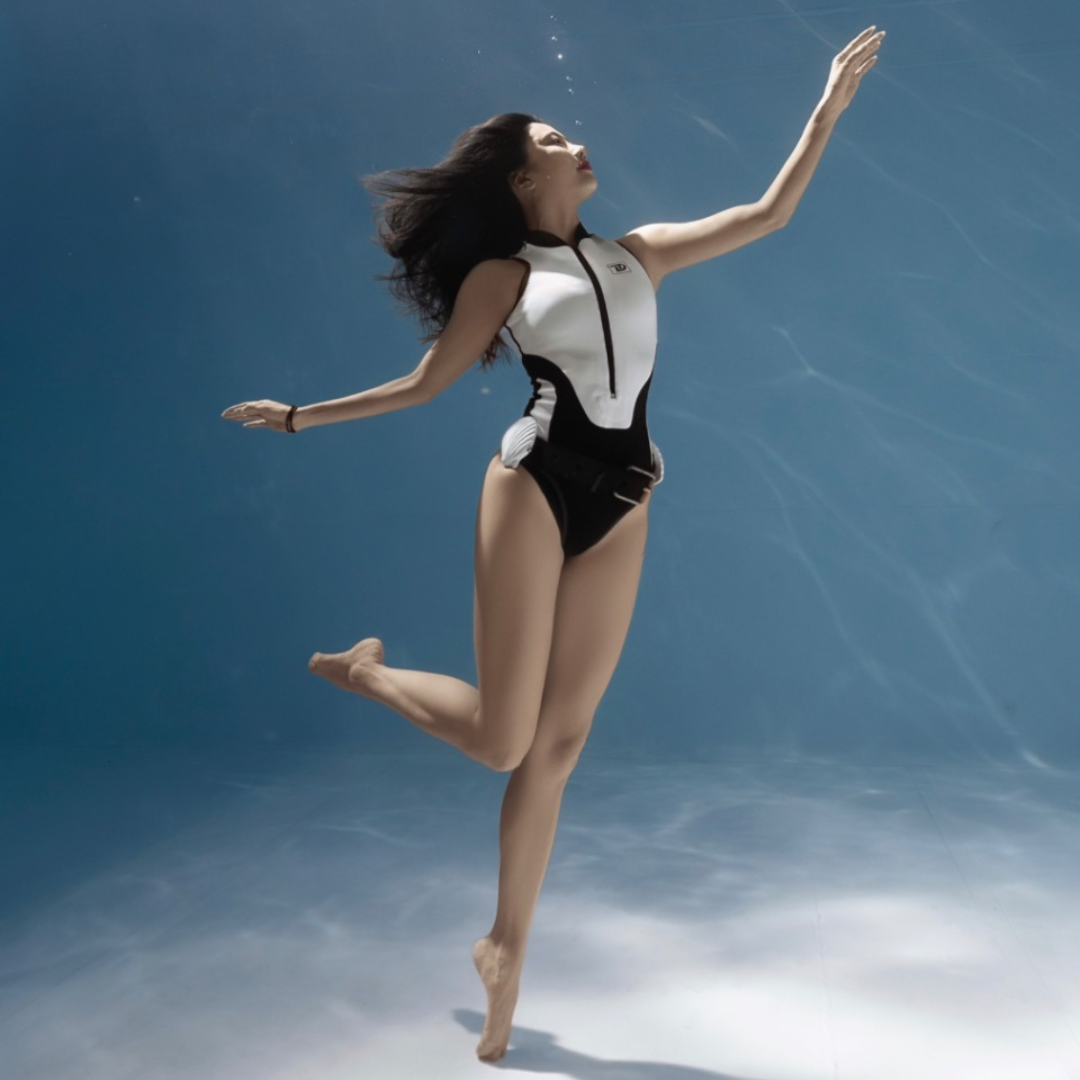  Trudive-Orca Sleeveless Bikini Wetsuit