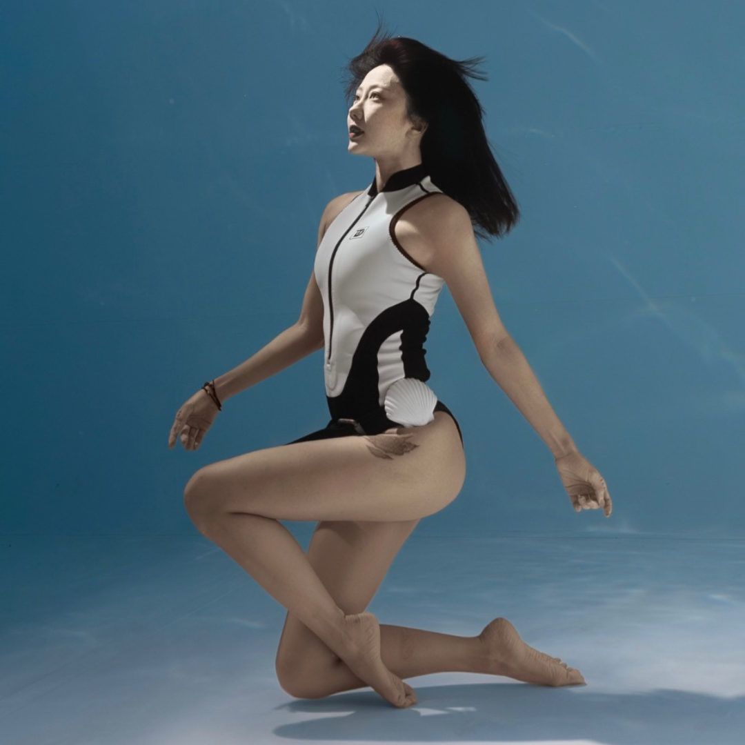  Trudive-Orca Sleeveless Bikini Wetsuit
