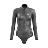  Trudive-Siren Front Zip Flat-Lock Bikini Wetsuit
