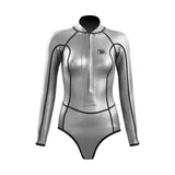  Trudive-Siren Front Zip Flat-Lock Bikini Wetsuit