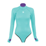  Trudive-Stretchy Open Back Bikini Wetsuit