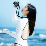  Trudive-Stretchy Open Back Bikini Wetsuit