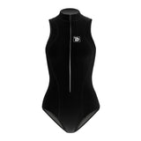  Trudive-Super Elastic Sleeveless Bikini Front Zip Wetsuit