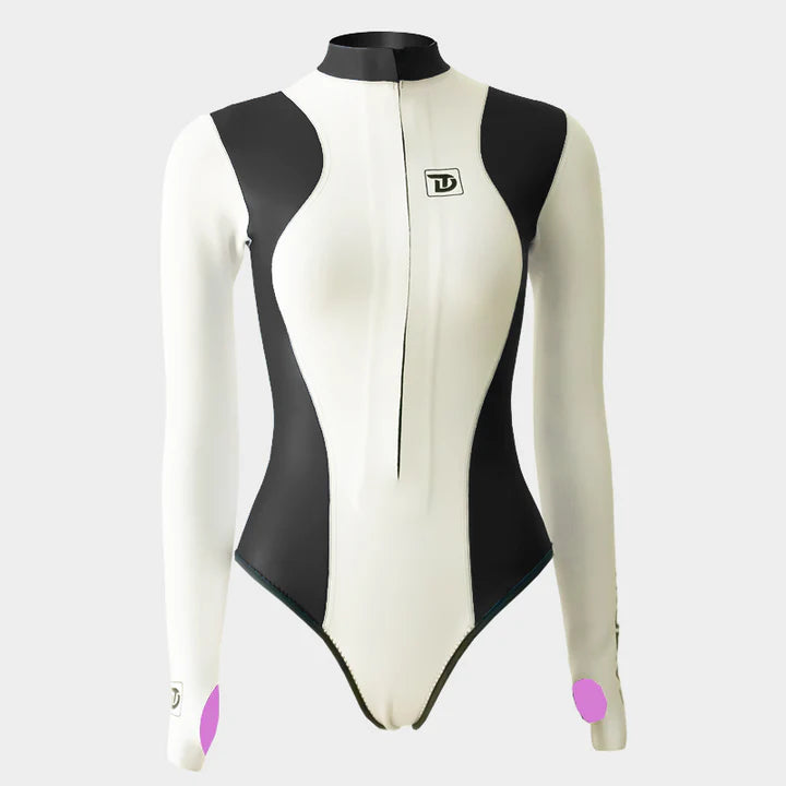  Trudive-White Whale Series Front Zip Longsleeve Wetsuit