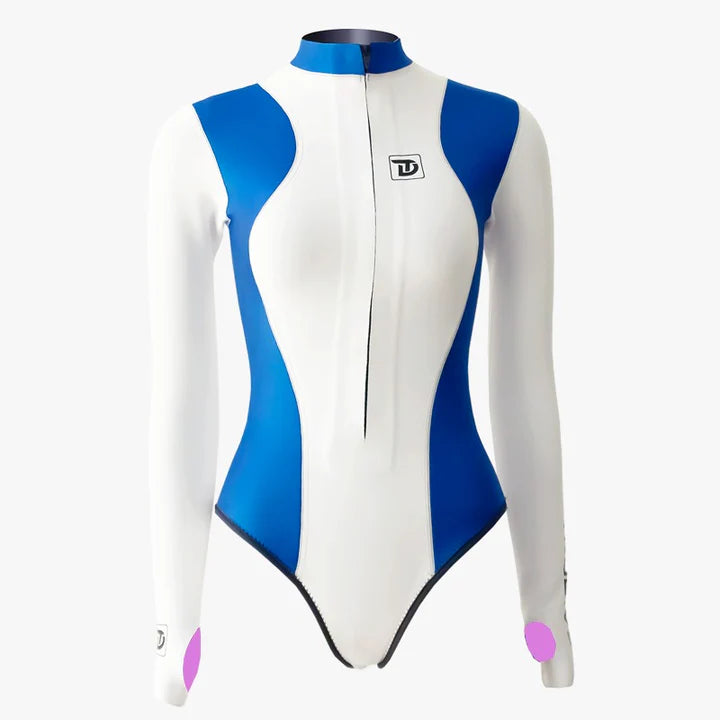  Trudive-White Whale Series Front Zip Longsleeve Wetsuit