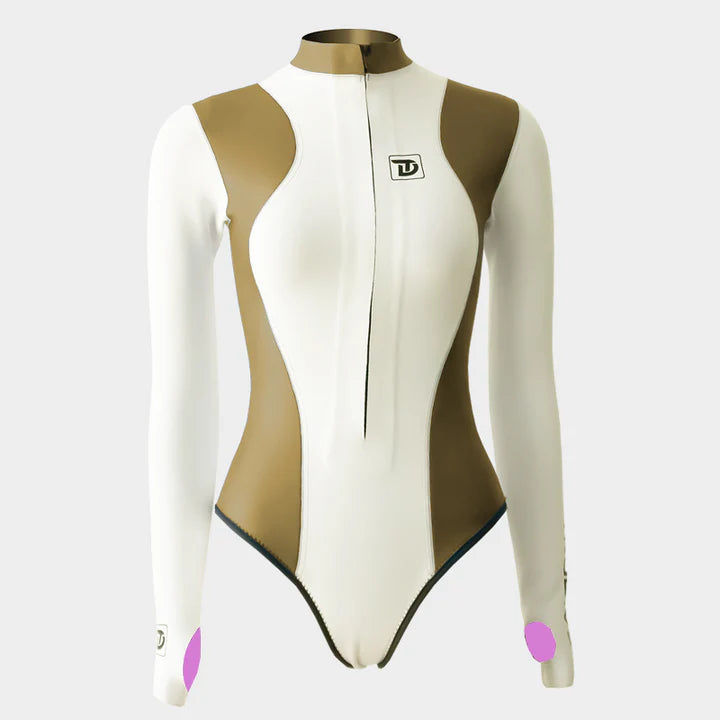  Trudive-White Whale Series Front Zip Longsleeve Wetsuit