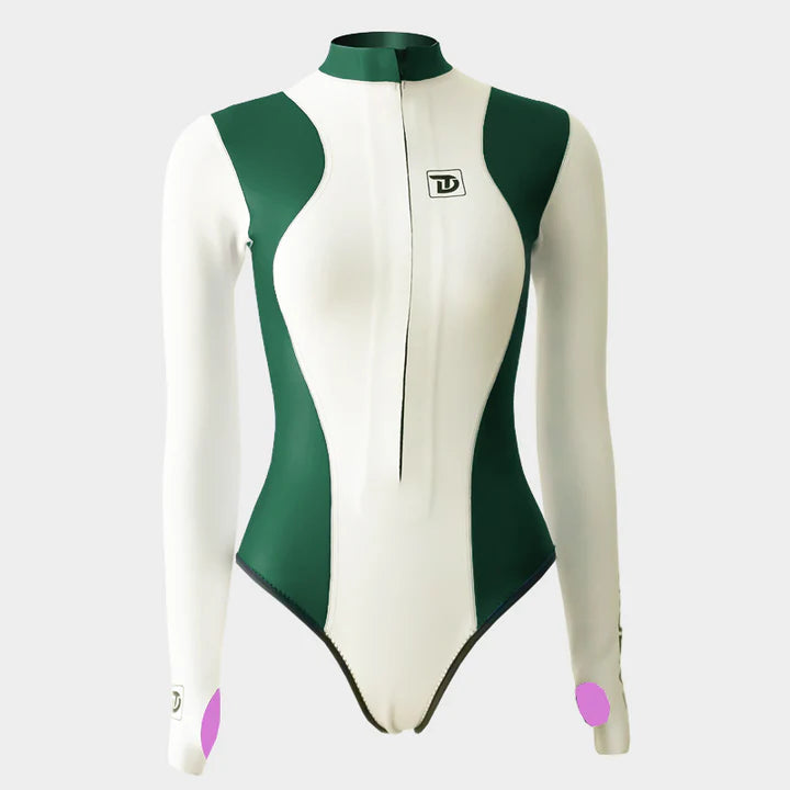  Trudive-White Whale Series Front Zip Longsleeve Wetsuit