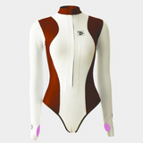  Trudive-White Whale Series Front Zip Longsleeve Wetsuit