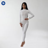  Trudive-Women's Longsleeve Jumpsuit Super Elastic Wetsuit 2mm