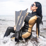  Trudive-Women's Glide Skin Streamline Wetsuit Two-Tone