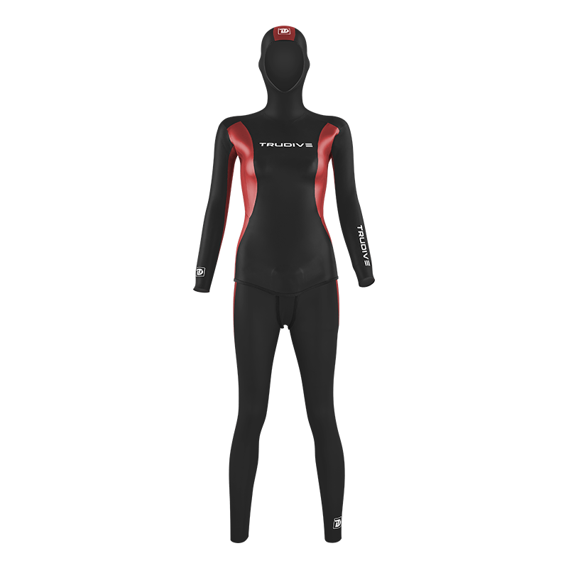  Trudive-Women's Glide Skin Streamline Wetsuit Two-Tone