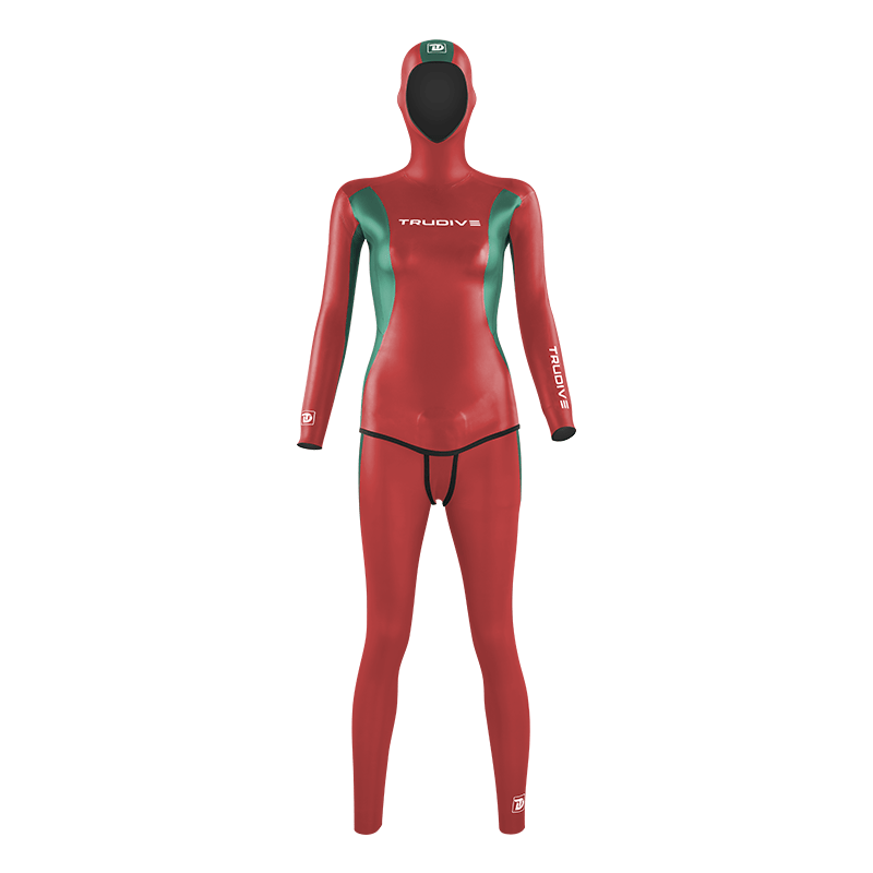  Trudive-Women's Glide Skin Streamline Wetsuit Two-Tone