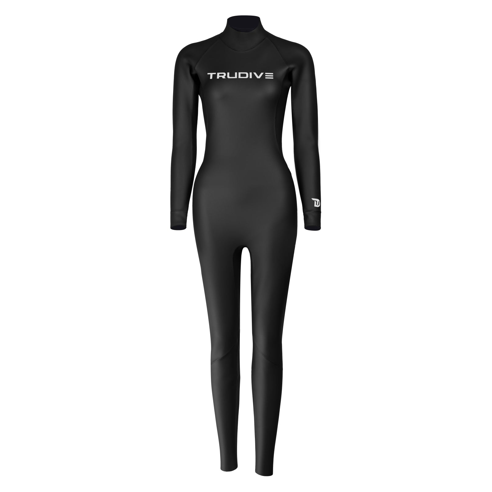  Trudive-Women's Longsleeve Jumpsuit Classic Wetsuit 2mm Armpit 0.7mm