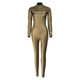  Trudive-Women's Longsleeve Jumpsuit Classic Wetsuit 2mm Armpit 0.7mm