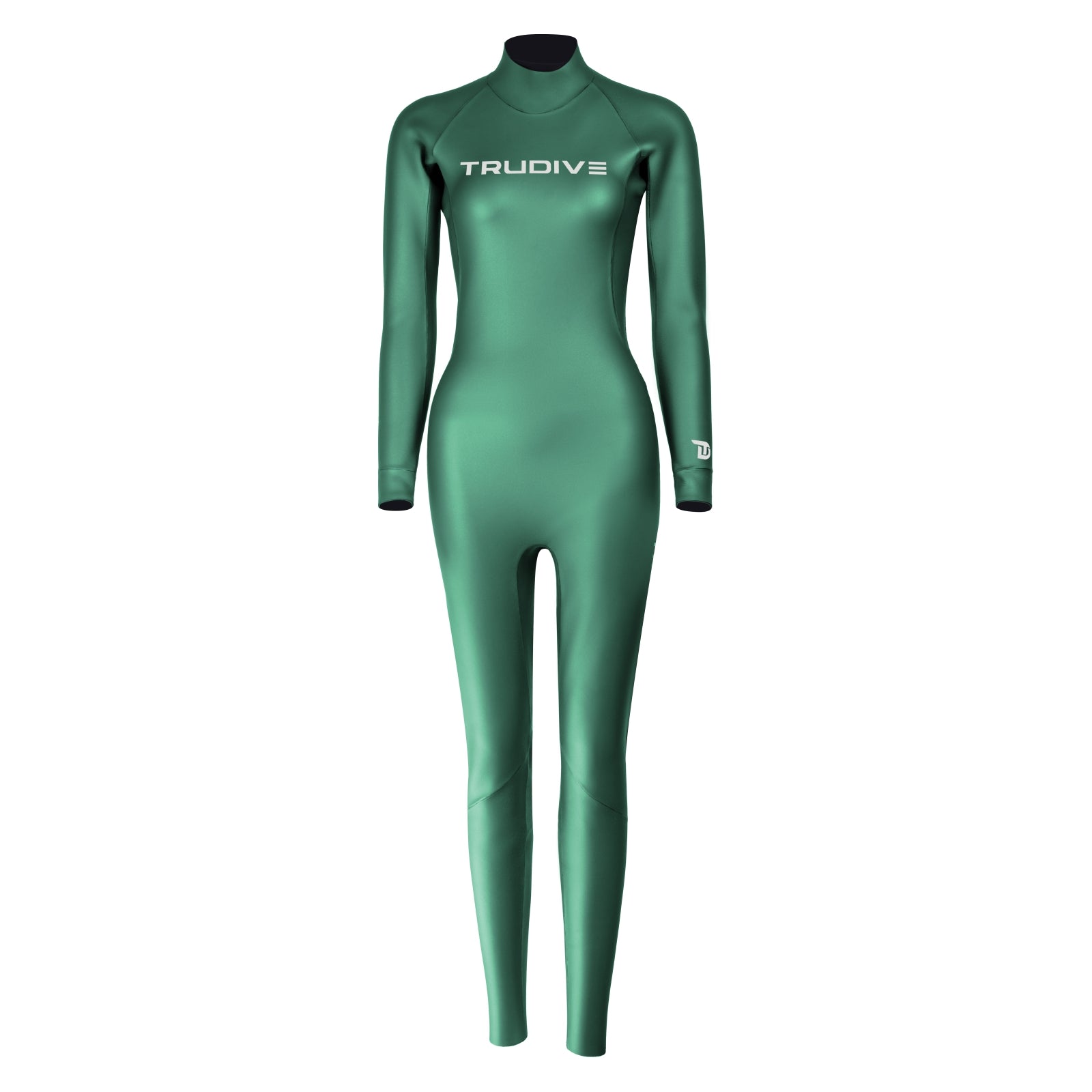  Trudive-Women's Longsleeve Jumpsuit Classic Wetsuit 2mm Armpit 0.7mm
