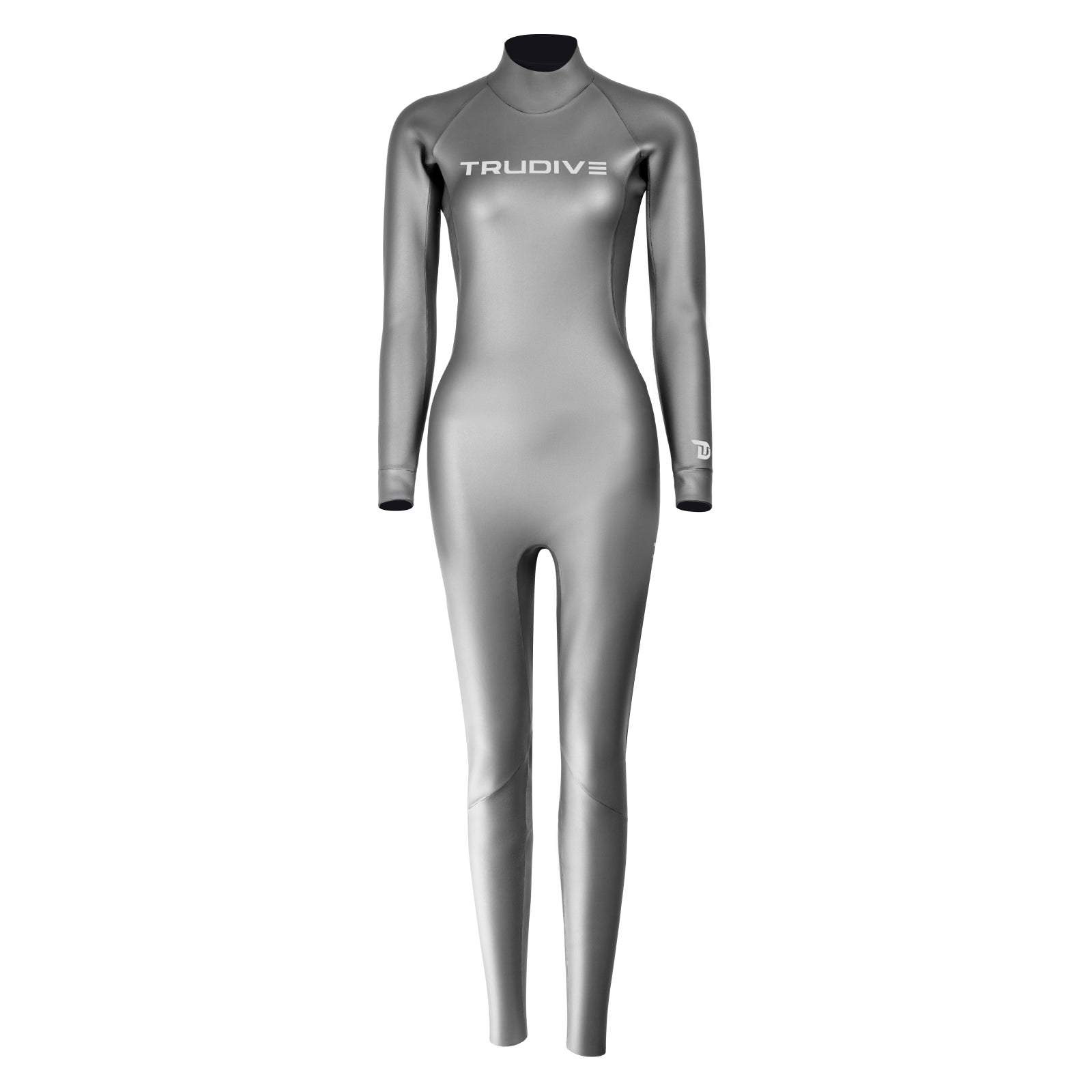  Trudive-Women's Longsleeve Jumpsuit Classic Wetsuit 2mm Armpit 0.7mm
