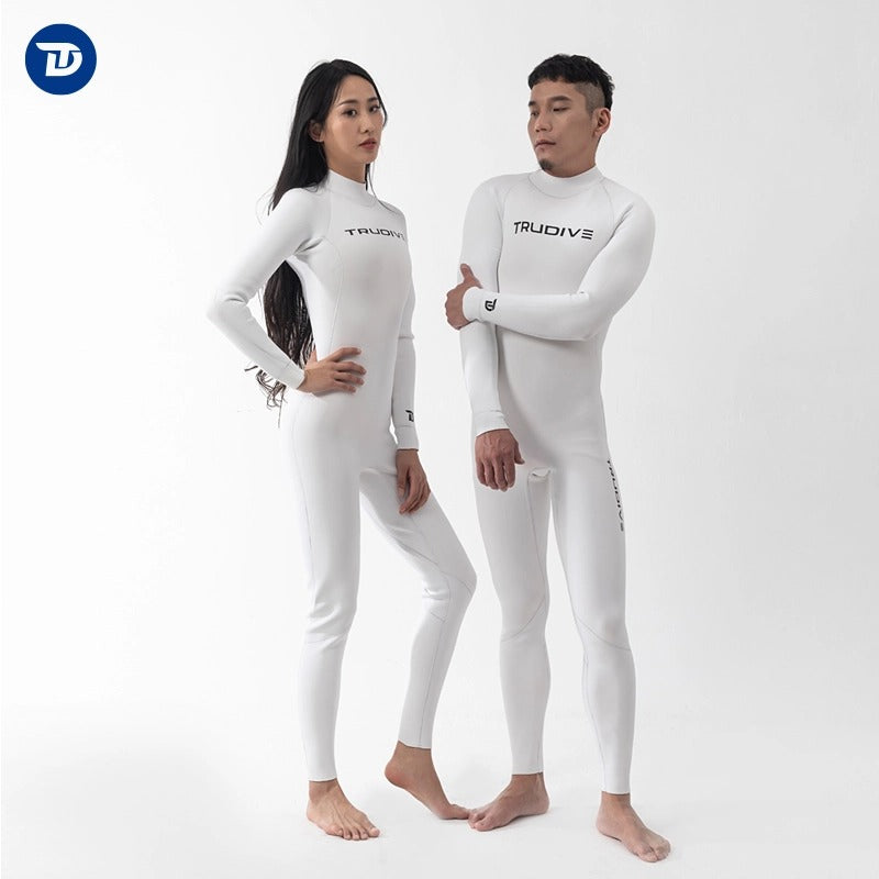  Trudive-Women's Longsleeve Jumpsuit Super Elastic Wetsuit 2mm