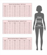 Trudive Women's Nebula Size Chart
